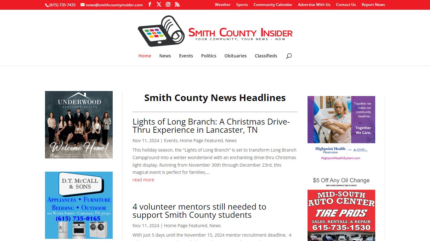 Smith County Insider | Your Community, Your News - Now